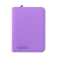Vault X Zip Binder Exo-Tec - Just Purple 4 Pocket