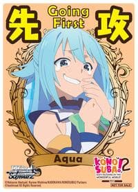 Going First (Aqua)