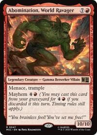 Abomination, World Ravager (Surge Foil)