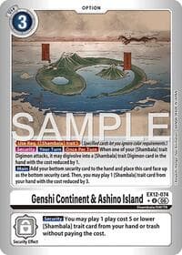 Genshi Continent & Ashino Island (Limited Foil)