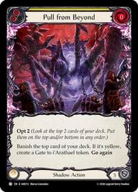 Pull from Beyond (Yellow)