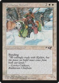 Kjeldoran Escort (Green Blanketed Dog)
