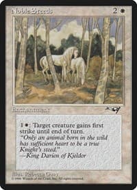 Noble Steeds (Trees in Forefront)