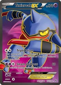 Toxicroak EX (102 Full Art)