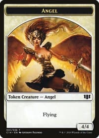 Angel // Cat Double-Sided Token