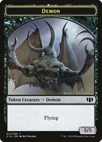 Demon (013) // Zombie (016) Double-Sided Token
