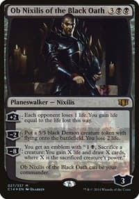 Ob Nixilis of the Black Oath (Commander 2014)
